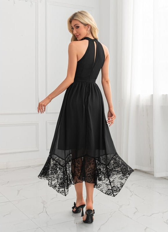 Robe de Soirée Dentelle Aérienne - gallery 2