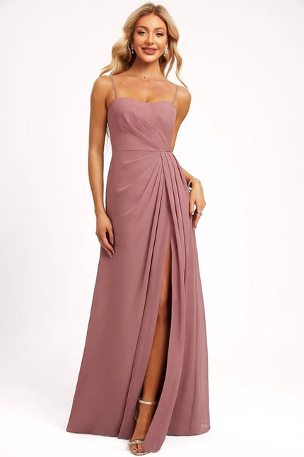 Robe De Soirée Mariage Rose Pale