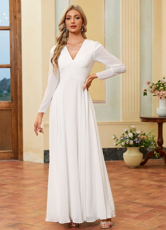Robe de Soirée Fluide Éthérée - gallery 3