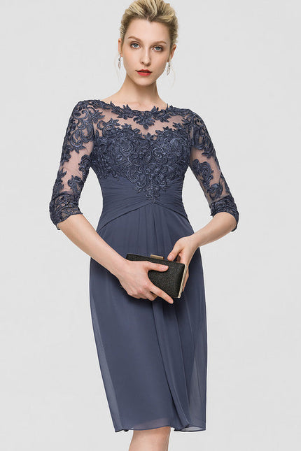 Robe de Soirée Sérénade Marine - gallery 1
