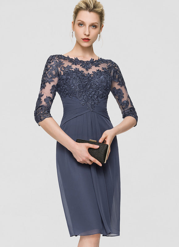 Robe de Soirée Sérénade Marine - gallery 1