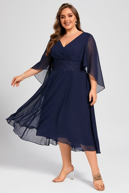 Robe de Soirée Aérienne Plissée - gallery 8