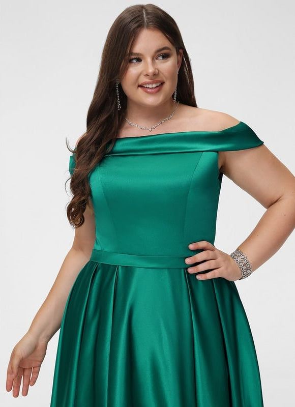 Robe de Soirée Émeraude Silhouette - gallery 9